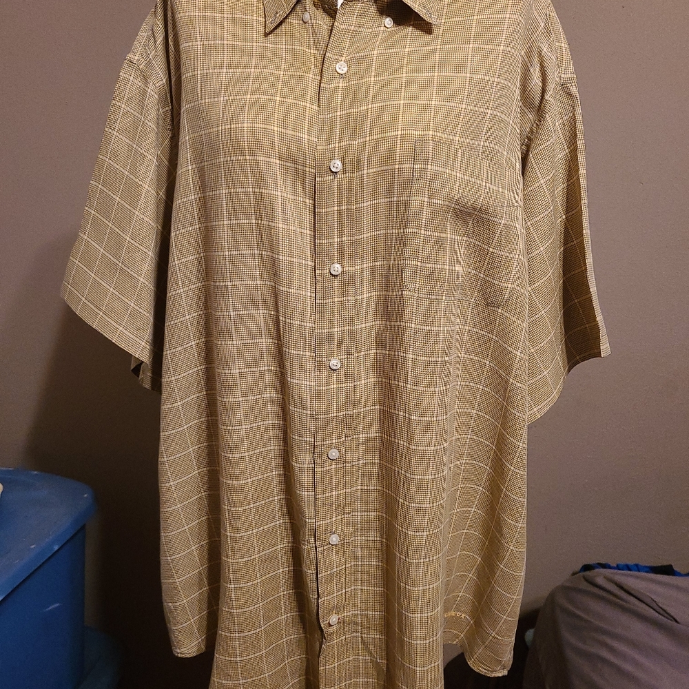 Daniel Cremieux Shirt Mens Size XXL Light Brown
